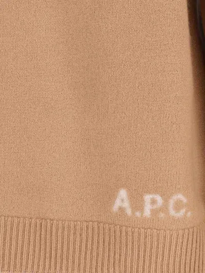 Apc A.p.c. Edward Sweater In Neutral