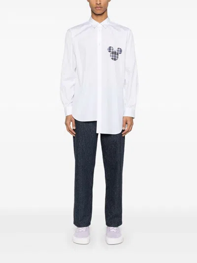 Comme Des Garçons Sweatshirt Comme Des Garcons Men Color White In White