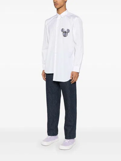 Comme Des Garçons Sweatshirt Comme Des Garcons Men Color White In White