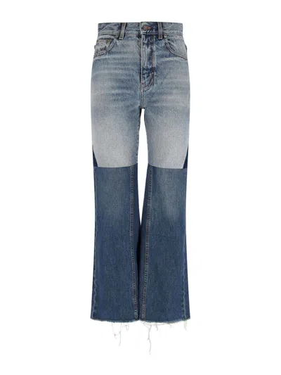 Chloé Patchwork Denim Jeans