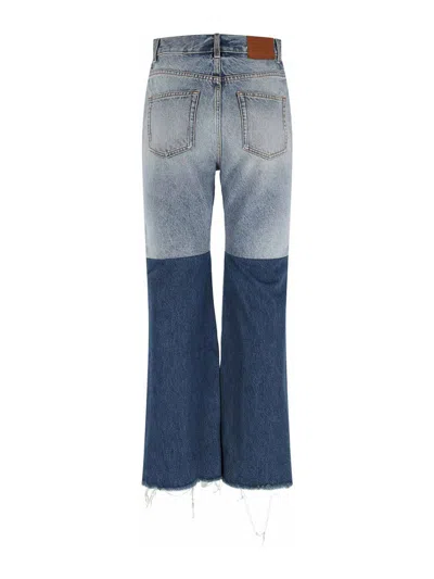 Chloé Patchwork Denim Jeans
