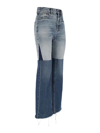 Chloé Patchwork Denim Jeans