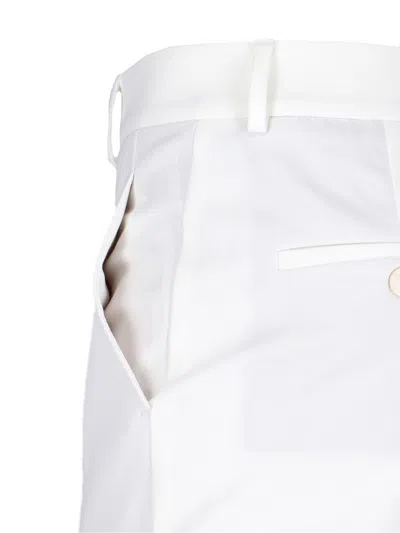 Incotex Straight Pants In White