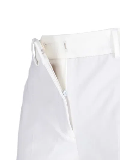Incotex Straight Pants In White