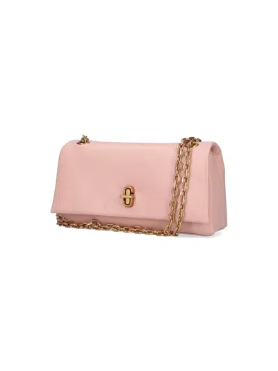 Marc Jacobs Shoulder Bag With Chain Strap And Metal Hardware