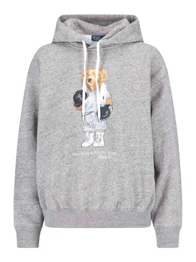 Polo Ralph Lauren Women Hoodie Ralph Lauren - Knit-sweatshirt - N.d. In Gray