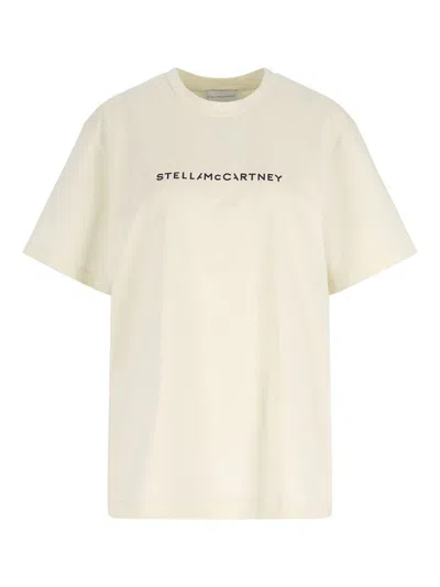 Stella Mccartney Organic Cotton T-shirt In White