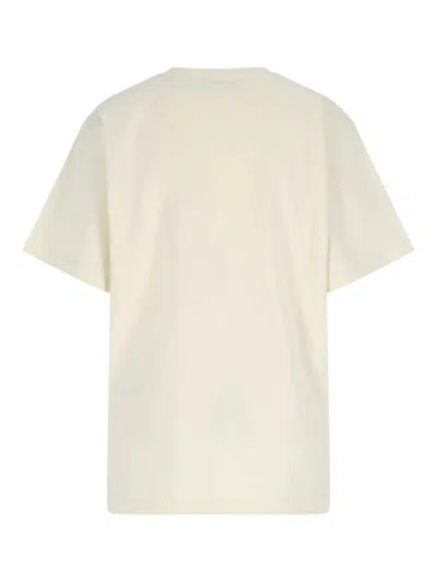 Stella Mccartney Organic Cotton T-shirt In White