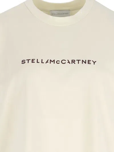 Stella Mccartney Organic Cotton T-shirt In White