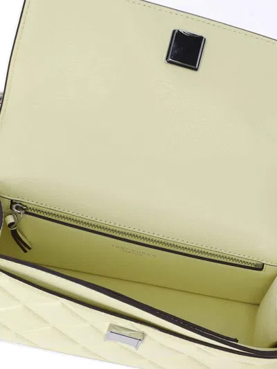 Tory Burch Quilted Chain Strap Shoulder Bag In Neutral