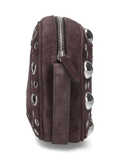 Valentino Garavani Nellcote Shoulder Bag In Brown