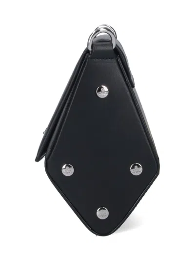 Vivienne Westwood Structured Shoulder Bag Adjustable Strap In Grey