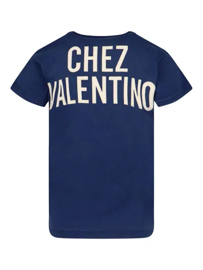 Valentino Panther Lady Crew Neck T-shirt