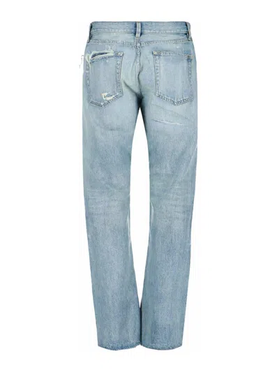 Fear Of God 5 Pocket Straight Leg In Blue