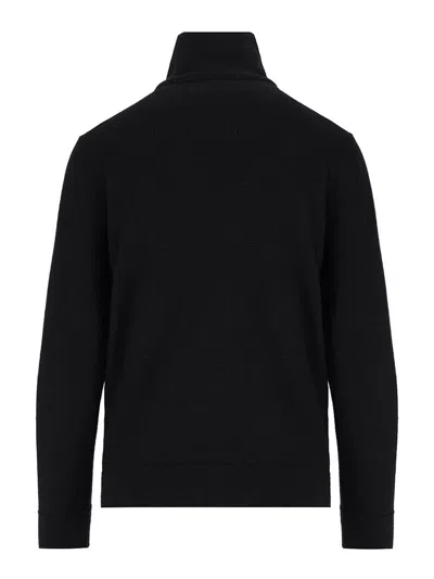 Hodakova Zip Turtleneck Sweater - Black In Black