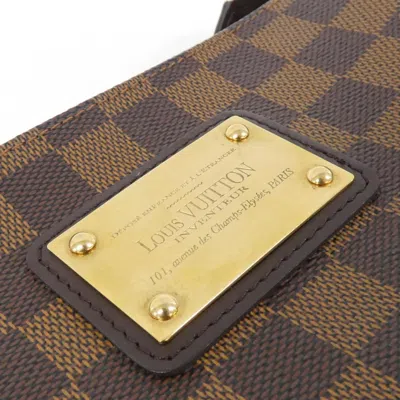 Pre-owned Louis Vuitton Brown Ebene Coated Canvas Shoulder Bag ()