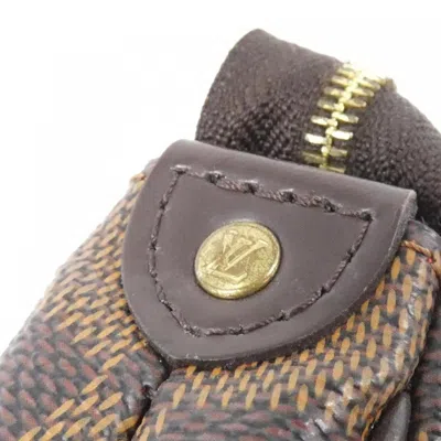 Pre-owned Louis Vuitton Brown Ebene Coated Canvas Shoulder Bag ()