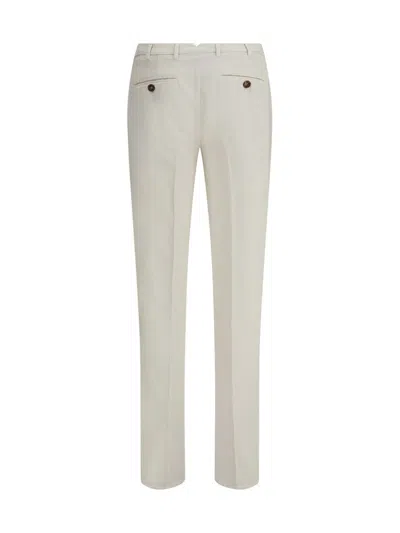 Brunello Cucinelli White Chino Pants