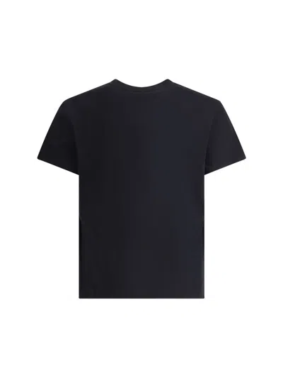 Valentino Vlogo Patch T-shirt With In Blue