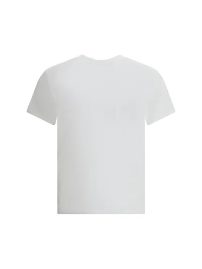 Valentino Vlogo Patch T-shirt With In White