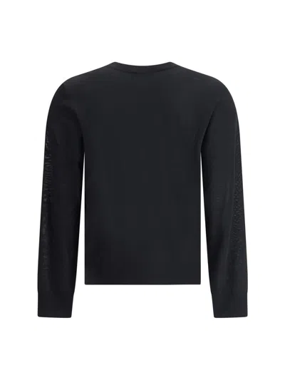 Dsquared2 Virgin Wool Sweater In Black