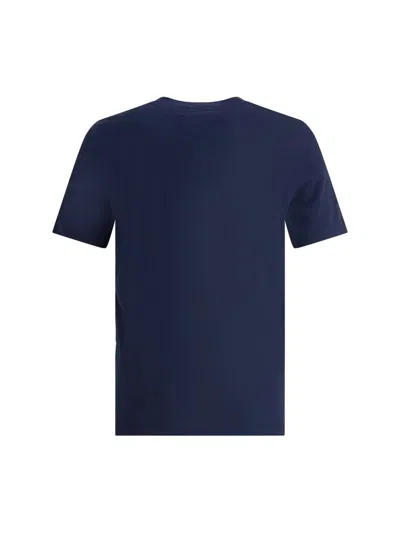 Marni T-shirt With Patch In Blue