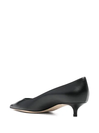 Jimmy Choo 50mm Amelia Pointed-toe Kitten-heel Pumps In Black