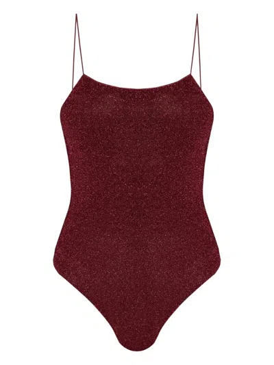 Oseree Spaghetti Strap One-piece Swimsuit