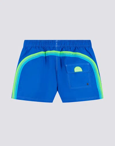 Sundek X Pelo Foundation Boardshort Clothing In Blue