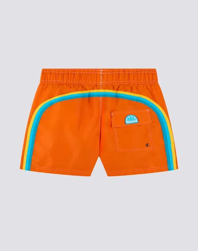 Sundek X Pelo Foundation Boardshort Clothing In Orange