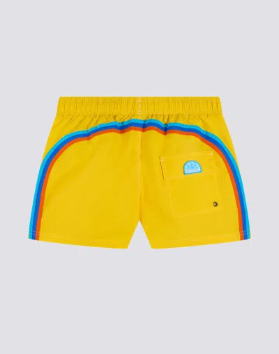 Sundek X Pelo Foundation Boardshort Clothing In Yellow