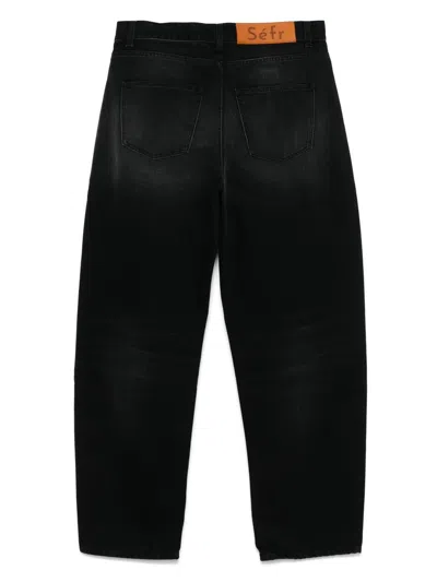 Séfr Classic Cut Jeans In Green