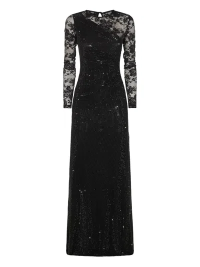 Self-portrait Black Dress In Black