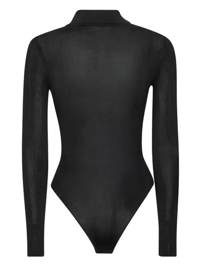 Self-portrait Viscose Knit Bodysuit