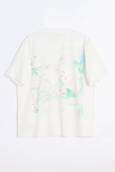 Our Legacy Sea View-print T-shirt In White