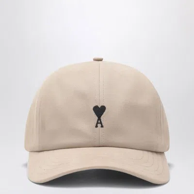 Ami Alexandre Mattiussi Ami Paris Ami De Coeur Coffee Milk Baseball Cap