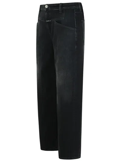 Closed 'stover-x' Black Cotton Jeans In Black