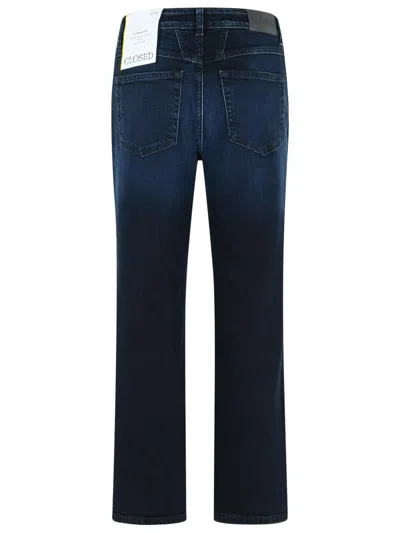 Closed Milo Midnight Blue Cotton Jeans In Blue