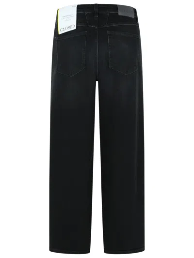 Closed 'stover-x' Black Cotton Jeans In Black