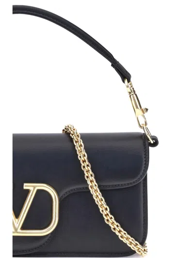 Valentino Vlogo Plaque Chained Shoulder Bag