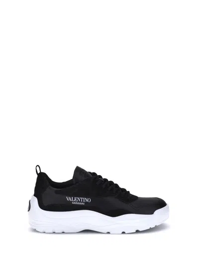 Valentino Sneaker Gumboy In Black