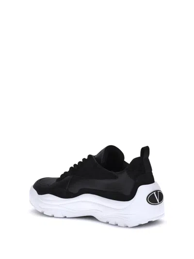 Valentino Sneaker Gumboy In Black