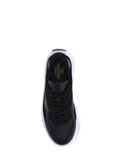 Valentino Sneaker Gumboy In Black