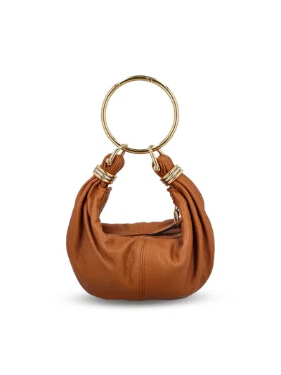 Chloé Chloe' Women Bracelet Hobo Bag In Brown