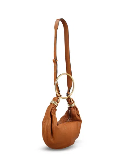 Chloé Chloe' Women Bracelet Hobo Bag In Brown