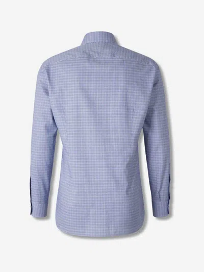 Atelier Munro Checked Shirt In Blue