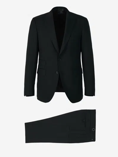 Scabal® Two-button Flap-pocket Suit