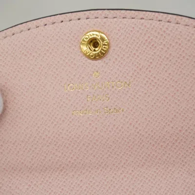 Pre-owned Louis Vuitton Brown Rose Ballerine Coin Purse/coin Case ()