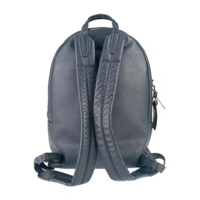 Pre-owned Louis Vuitton Dark Navy Leather Backpack ()
