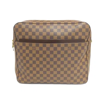 Pre-owned Louis Vuitton Ebene Coated Canvas Shoulder Bag ()